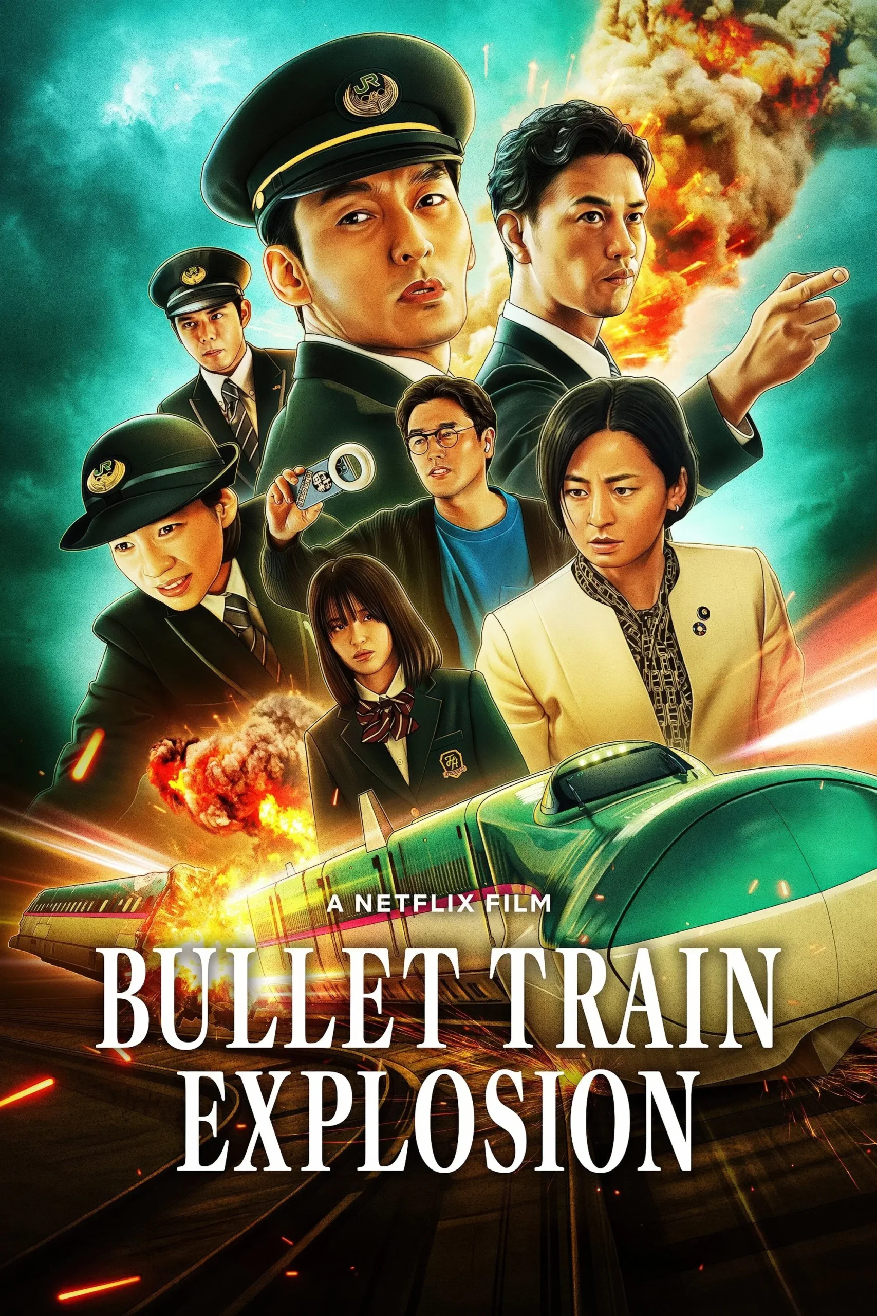 Bullet Train Explosion (Shinkansen Daibakuha) ระเบิดรถด่วนขบวนระห่ำ (2025) NETFLIX
