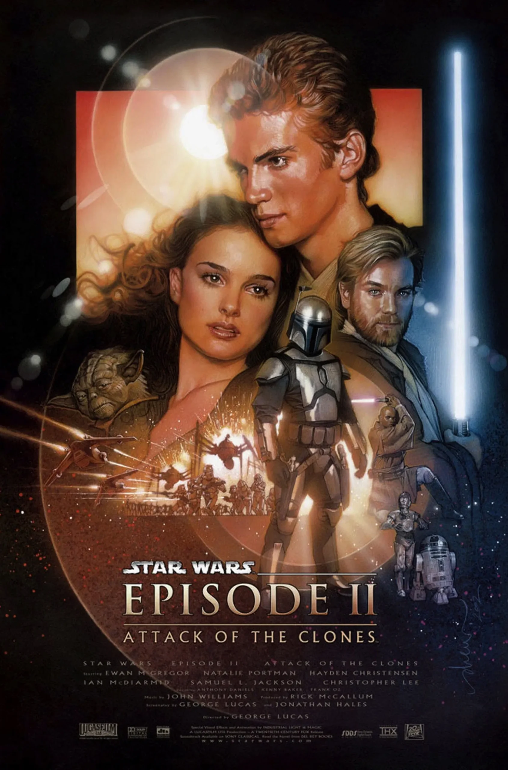 Star Wars Episode II : Attack of the Clones สตาร์ วอร์ส เอพพิโซด 2 : กองทัพโคลนส์จู่โจม (2002)